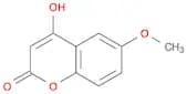 2H-1-Benzopyran-2-one, 4-hydroxy-6-methoxy-