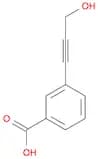 3-(3-Hydroxyprop-1-ynyl)benzoic acid