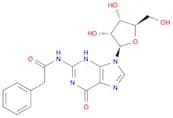 GUANOSINE, N-(2-PHENYLACETYL)-