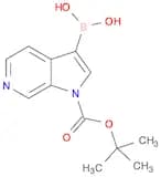 1-Boc-pyrrolo[2,3-c]pyridine-3-ylboronic acid