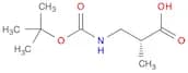 Propanoic acid, 3-[[(1,1-dimethylethoxy)carbonyl]amino]-2-methyl-, (2R)-