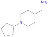 1-(1-Cyclopentylpiperidin-4-yl)methanamine