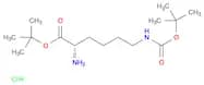 L-Lysine, N6-[(1,1-dimethylethoxy)carbonyl]-, 1,1-dimethylethyl ester, hydrochloride (1:1)