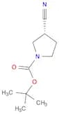 1-Pyrrolidinecarboxylic acid, 3-cyano-, 1,1-dimethylethyl ester, (3R)-