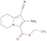 Ethyl 2-amino-1-cyano-5,6,7,8-tetrahydroindolizine-3-carboxylate