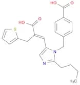 2-Thiophenepropanoic acid, α-[[2-butyl-1-[(4-carboxyphenyl)methyl]-1H-imidazol-5-yl]methylene]-, (…