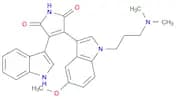 1H-Pyrrole-2,5-dione, 3-[1-[3-(dimethylamino)propyl]-5-methoxy-1H-indol-3-yl]-4-(1H-indol-3-yl)-