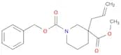Methyl 1-Cbz-3-allylpiperidine-3-carboxylate