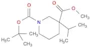 1,3-Piperidinedicarboxylic acid, 3-(1-methylethyl)-, 1-(1,1-dimethylethyl) 3-methyl ester