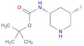 (3R,4S)-3-(Boc-amino)-5-fluoropiperidine
