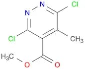 4-Pyridazinecarboxylic acid, 3,6-dichloro-5-methyl-, methyl ester
