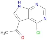 Ethanone, 1-(4-chloro-7H-pyrrolo[2,3-d]pyrimidin-5-yl)-