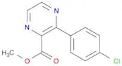 2-Pyrazinecarboxylic acid, 3-(4-chlorophenyl)-, methyl ester
