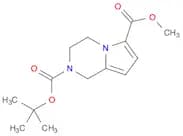 Pyrrolo[1,2-a]pyrazine-2,6(1H)-dicarboxylic acid, 3,4-dihydro-, 2-(1,1-dimethylethyl) 6-methyl est…