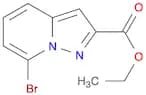Pyrazolo[1,5-a]pyridine-2-carboxylic acid, 7-bromo-, ethyl ester