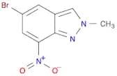 2H-Indazole, 5-bromo-2-methyl-7-nitro-