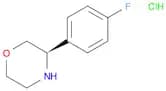 (R)-3-(4-Fluorophenyl)morpholine hydrochloride