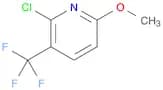 Pyridine, 2-chloro-6-methoxy-3-(trifluoromethyl)-
