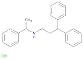 Benzenepropanamine, γ-phenyl-N-(1-phenylethyl)-, hydrochloride (1:1)