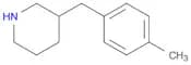 3-[(4-methylphenyl)methyl]piperidine