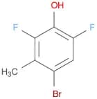 4-Bromo-2,6-difluoro-3-methylphenol