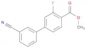 Methyl 4-(3-cyanophenyl)-2-fluorobenzoate