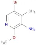 3-Pyridinamine, 5-bromo-2-methoxy-4-methyl-