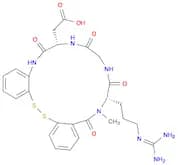 L-α-Asparagine, N2-(2-mercaptobenzoyl)-N2-methyl-L-arginylglycyl-N-(2-mercaptophenyl)-, cyclic (1→…