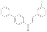 2-Propen-1-one, 1-[1,1'-biphenyl]-4-yl-3-(3-chlorophenyl)-