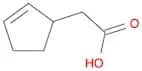 2-(Cyclopent-2-en-1-yl)acetic acid