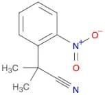 2-Methyl-2-(2-nitrophenyl)propanenitrile