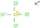 Aurate(1-), tetrachloro-, potassium (1:1), (SP-4-1)-