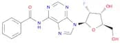 Adenosine, N-benzoyl-2'-deoxy-2'-fluoro-