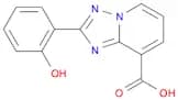 [1,2,4]Triazolo[1,5-a]pyridine-8-carboxylic acid, 2-(2-hydroxyphenyl)-