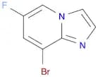 IMidazo[1,2-a]pyridine, 8-broMo-6-fluoro-