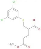 Pentanedioic acid, 2-[[(3,5-dichlorophenyl)thio]methyl]-, 5-methyl ester