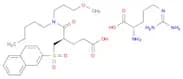 L-Arginine, mono[(4R)-5-[(3-methoxypropyl)pentylamino]-4-[(2-naphthalenylsulfonyl)methyl]-5-oxopen…