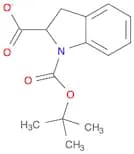 1-(tert-Butoxycarbonyl)-2-indolinecarboxylic acid