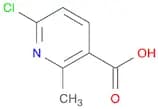 3-PYRIDINECARBOXYLIC ACID, 6-CHLORO-2-METHYL-