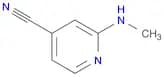 4-Pyridinecarbonitrile, 2-(methylamino)-