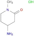 1-Methyl-4-amino-2-piperidinone hydrochloride