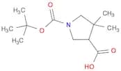 1,3-Pyrrolidinedicarboxylic acid, 4,4-dimethyl-, 1-(1,1-dimethylethyl) ester