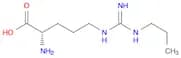 (S)-2-Amino-5-(3-propylguanidino)pentanoic acid
