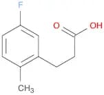 3-(5-Fluoro-2-methylphenyl)propionic acid