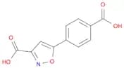 3-Isoxazolecarboxylic acid, 5-(4-carboxyphenyl)-