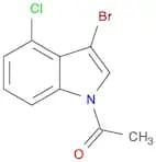 Ethanone, 1-(3-bromo-4-chloro-1H-indol-1-yl)-
