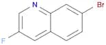 Quinoline, 7-​bromo-​3-​fluoro-
