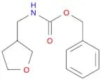 Carbamic acid, N-[(tetrahydro-3-furanyl)methyl]-, phenylmethyl ester