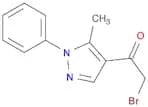 2-Bromo-1-(5-methyl-1-phenyl-1H-pyrazol-4-yl)ethanone