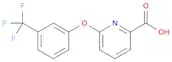 2-Pyridinecarboxylic acid, 6-[3-(trifluoromethyl)phenoxy]-
